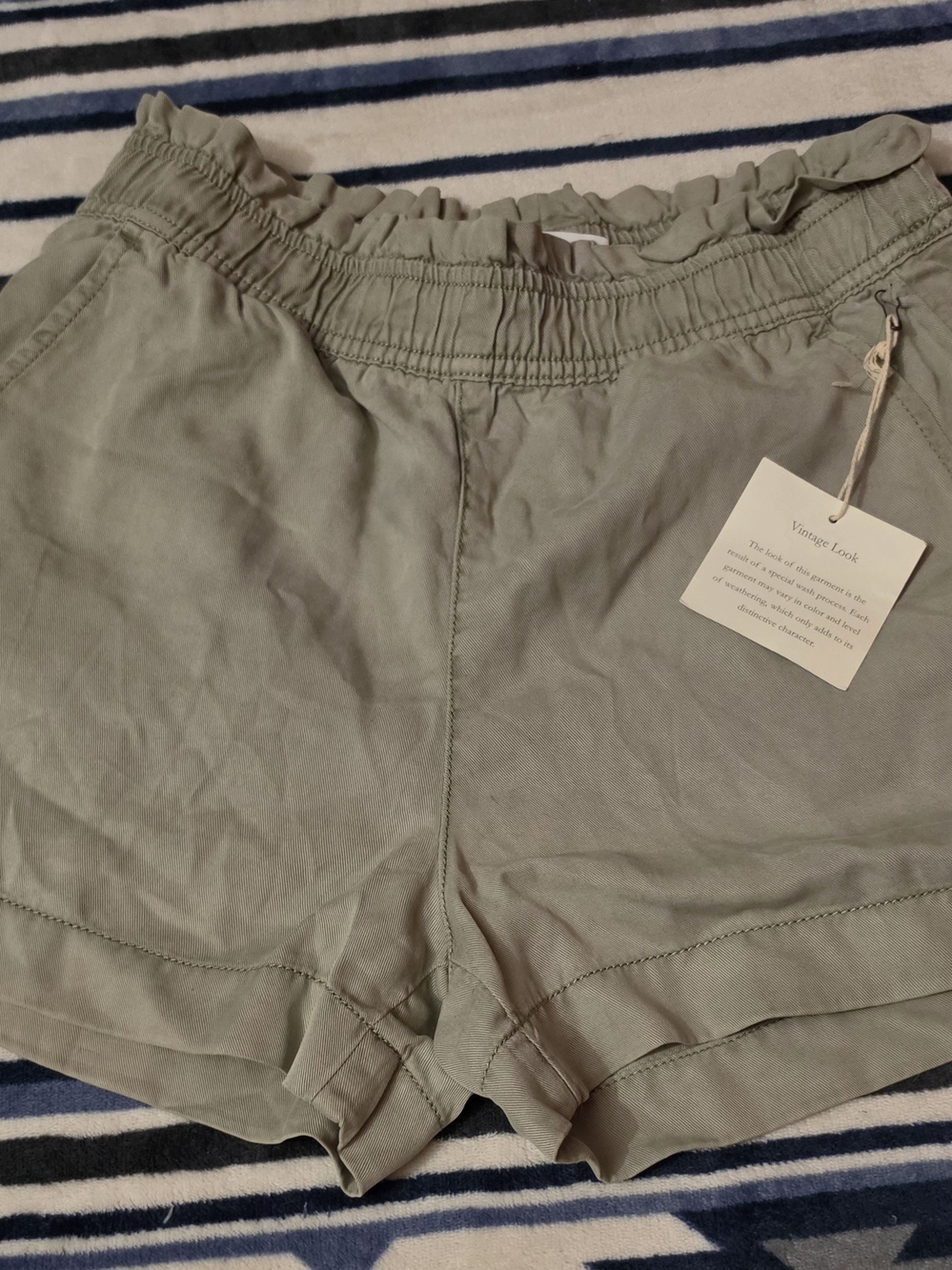 C&C California High-Waist Olive Green Women's Shorts